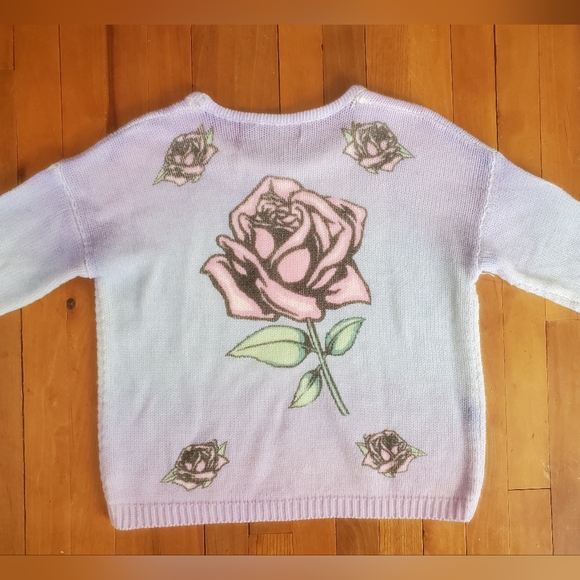 MINKPINK Ombre Rose Sweater - Picture 2 of 3